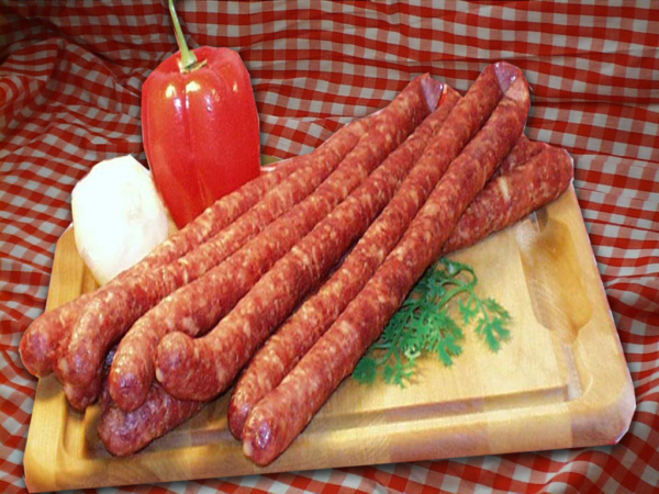 HOMEMADE SMOKED KABANOSY SAUSAGE